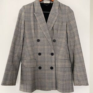 ARITZIA Babaton Checkered Blazer